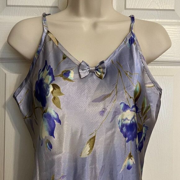 Sarah Bentley (Vintage) Intimates Floral Slip Night Gown Size Medium - Picture 2 of 6